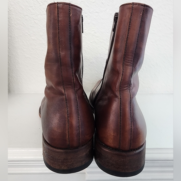 Magnanni for Neiman Marcus Men's side zip leather boot Size 10.5 - Picture 10 of 10